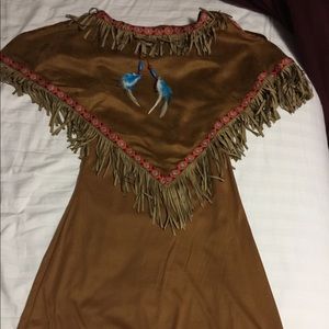 Women’s Pocahontas full Halloween costume